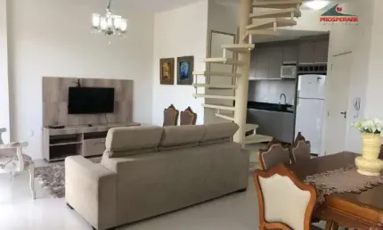 Cobertura com 2 quartos à venda na rua dos eucaliptos, 242, canasvieiras, florianópolis, 152 m2 por r$ 1.050.000