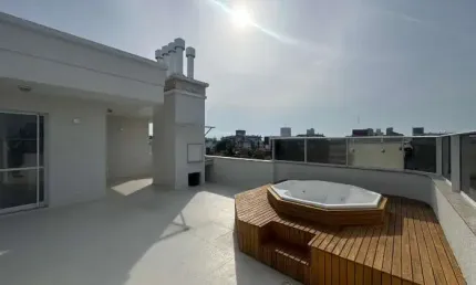 Cobertura com 2 quartos à venda na rua josé daux, 526, canasvieiras, florianópolis, 122 m2 por r$ 1.325.000