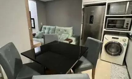 Apartamento com 1 quarto à venda na avenida professor milton leite da costa, 356, canasvieiras, florianópolis, 42 m2 por r$ 480.000