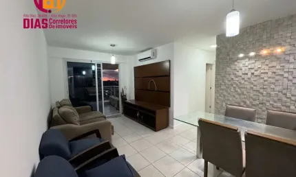 Alugo em exclusividade Apartamento mobiliado  com 2/4 , andar alto, 1 vaga no Mandarim  - Caminho das Árvores - Salvador-Ba.