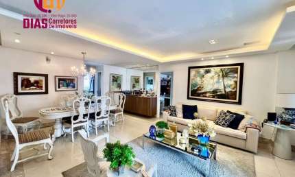 Apartamento à venda com 136m² no alto do parque na Pituba, Salvador/BA