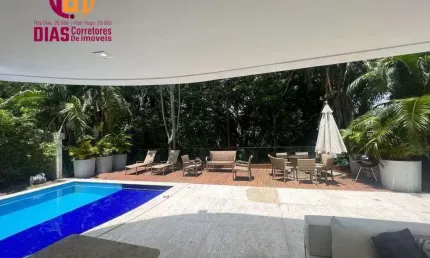 Vendo Casa Duplex em Alphaville I com 750m2, piscina privativa, 6/4, 4 suítes closet, 4 vagas cobertas total infraestrutura - Alphaville I - Salvador/BA.