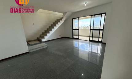 Vendo em super Oportunidade  e exclusividade Cobertura Duplex  com piscina privativa e vista mar no Caminho das árvores com 200m2, 4/4, 02 suítes, 3 vagas de garagens - Salvador /BA..
