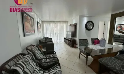 Alugo em Oportunidade apartamento mobiliado com 197m2 com 4/4 em condomínio infraestrutura - Pituba/Ba.
