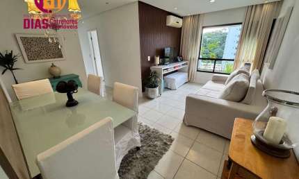 Vendo apartamento de oportunidade com 80m², 3/4, infraestrutura, garagem no Cidade Jardim - Salvador/BA