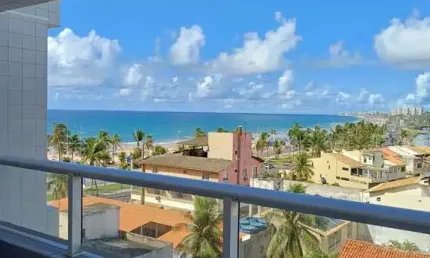 Alugo Apartamento  varanda panorâmica para o mar,  2/4, suíte, mobiliado , 2 vagas de garagem - Piatã - SSA/BA.