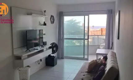 Alugo Apartamento mobiliado  com 41m2,  1/4, suíte, sala, varanda, 01 vaga coberta- Jardim armação - Salvador/BA.-