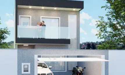 Sobrado Novo com 3 dormitórios à venda, 100 m² por R$ 720.000 - Parque Flamengo - Guarulhos/SP