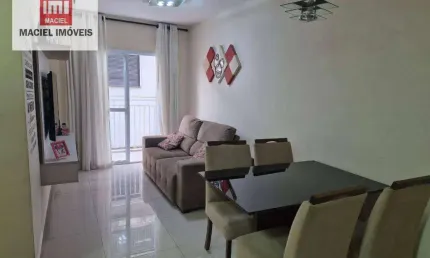 Apartamento à 400 mts do Lago dos Patos, com 2 dormitórios à venda, 54 m² por R$ 320.000 - Vila Galvão - Guarulhos/SP