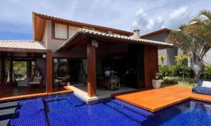 Casa espetacular 4 lindas e amplas suítes.  área gourmet fantástica. Ilha dos Pássaros-Praia do Forte