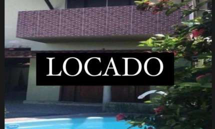 Casa com 3/4 sendo 1 suíte, piscina para alugar,  por R$ 1.800/mês - Arembepe - Camaçari/BA