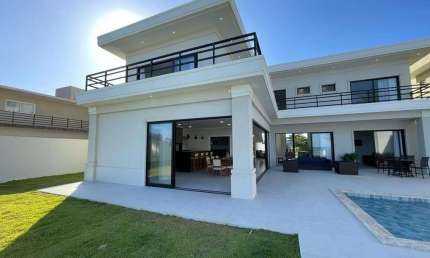 Casa luxuosa á venda. Porteira Fechada! 6 lindas suíte, com uma vista espetacular. Frente Mar.  Aldeias do Jacuípe