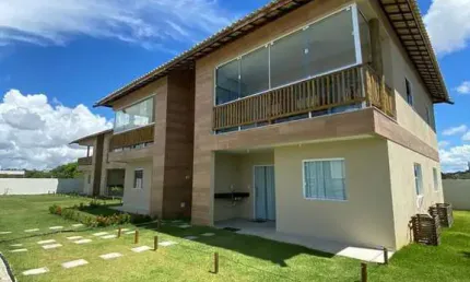 Oportunidade! Village mobiliado 2/4, 1 suíte. Financia. Jacuípe Country-Barra do Jacuípe