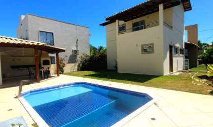 Casa maravilhosa á venda, 4 suítes. Condomínio Villas do Jacuípe - Barra do Jacuípe - Camaçari/BA