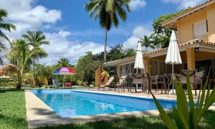 Casa alto padrão, porteira fechada, 4 suítes - Quintas de Sauipe Grande Laguna - Costa do Sauipe