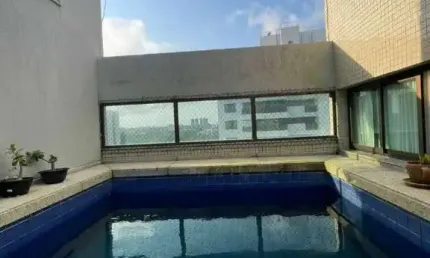 Cobertura Duplex 4/4 sendo 2 suítes, pra quem valoriza espaço e conforto. Vista mar! Colina A - Patamares