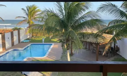 Casa Pé na areia! 6/4 sendo 3 suítes. Praia do Piruí - Arembepe