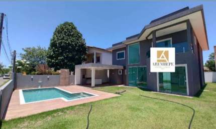 Descubra o luxo e conforto nesta casa espetacular à venda no condomínio Vilas do Jacuípe.  Barra do Jacuípe