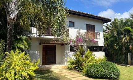 Casa com 6 dormitórios à venda, piscina. Porteira Fechada - Condomínio Porto das Baleias - Praia do Forte