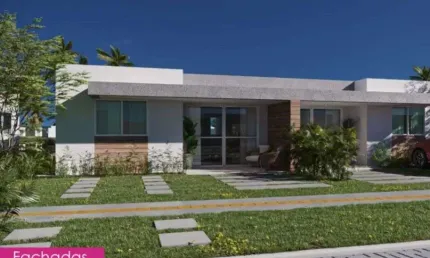 Casa com 2 dormitórios à venda, 147 m² por R$ 472.548,73 - Guarajuba - Camaçari/BA