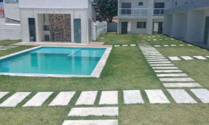 Village à venda em condomínio fechado na praia de Jauá. Aceita financiamento