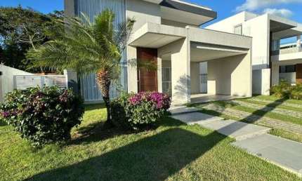 Casa com 4 dormitórios à venda por R$ 1.750.000,00 - Alphaville Litoral Norte 3 - Camaçari/BA