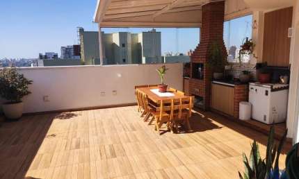 'Cobertura à Venda 3 Quartos, 2 Vagas, 131m². Lazer Completo, Segurança 24h e Próx. Metrô em Tatuapé | R$ 1.330.000,00