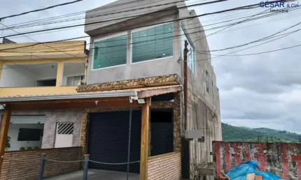 Vende imóvel comercial no jaraguá sp, com 355m² de área construída + ponto comércial  e 2 casas de renda. terreno frente para 2 ruas.