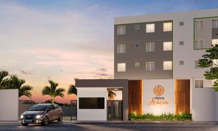 Vitória Acácia - Apartamento com 2 quartos em Santa Maria próximo a Messejana
