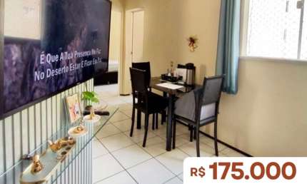 Apartamento com 3 quartos à venda na Rua Cesário Lange, Messejana, Fortaleza