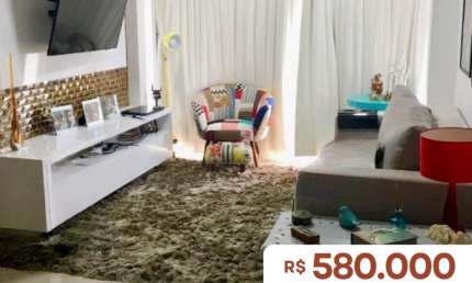 Apartamento com 3 quartos (suítes) e 3 vagas à venda no Meireles