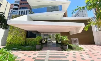 Apartamento de altíssimo padrão 202m² e 3 suítes à venda no meireles - estrelário