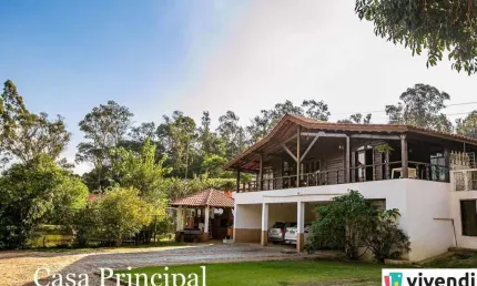 CHÁCARA À VENDA COM 5.500M²,  MORADA MEDITERRÂNEA, ENGORDADOURO!!