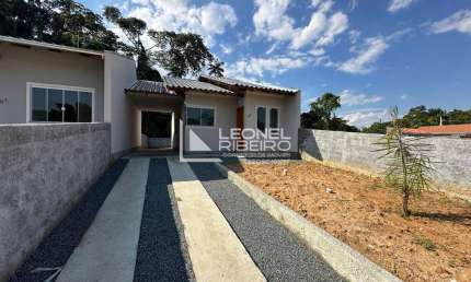 Casa com 2 dormitórios à venda, 62,79 m² no bairro Araponguinhas em Timbó - SC