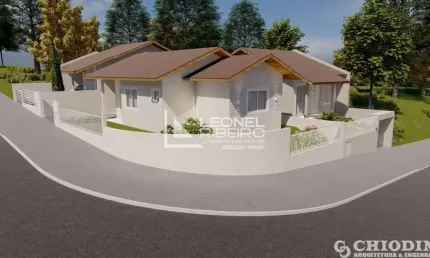 Casa com 2 dormitórios à venda, 75 m² no bairro Araponguinhas em Timbó - SC