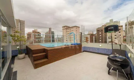 Cobertura à venda, 4 quartos, 2 suítes, 4 vagas, Carmo - Belo Horizonte/MG