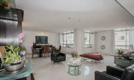 Apartamento à venda, 4 quartos, 2 suítes, 3 vagas, Lourdes - Belo Horizonte/MG