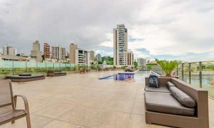 Flat com 1 quarto à venda na Rua Guaicuí, --, Luxemburgo, Belo Horizonte