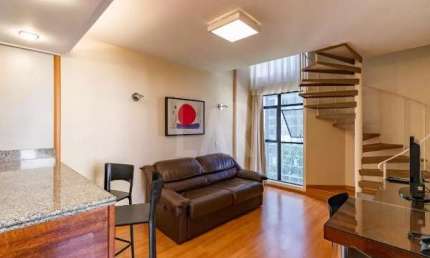 Flat para aluguel, 1 quarto, 1 suíte, 1 vaga, Savassi - Belo Horizonte/MG