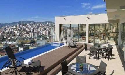 Flat à venda, 1 quarto, 1 suíte, 1 vaga, Nova Suíssa - Belo Horizonte/MG