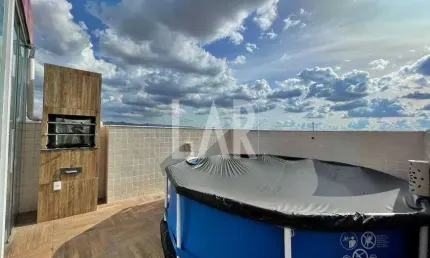 Cobertura à venda, 3 quartos, 1 suíte, 2 vagas, manacás - belo horizonte/mg