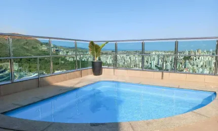 Flat para aluguel, 1 quarto, 1 suíte, 1 vaga, Estoril - Belo Horizonte/MG