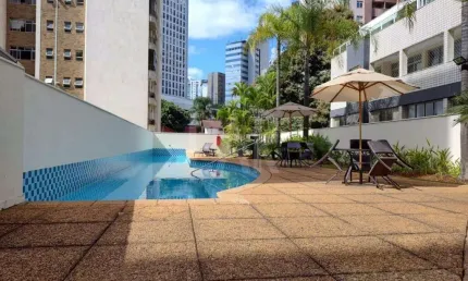 Flat à venda, 1 quarto, 1 suíte, 1 vaga, Funcionários - Belo Horizonte/MG