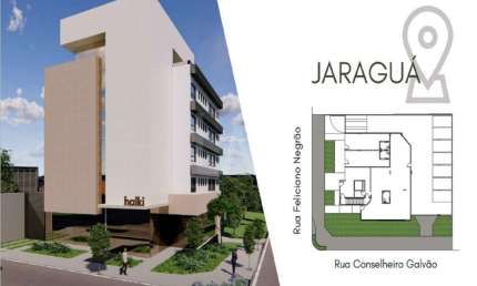 Flat à venda, 1 quarto, 1 suíte, 1 vaga, Santa Rosa - Belo Horizonte/MG