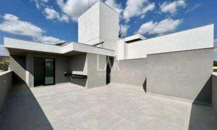 Cobertura à venda, 3 quartos, 2 suítes, 4 vagas, Castelo - Belo Horizonte/MG