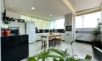 Cobertura à venda, 2 quartos, 1 vaga, santa mônica - belo horizonte/mg