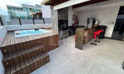 Cobertura à venda, 4 quartos, 2 suítes, 4 vagas, Castelo - Belo Horizonte/MG