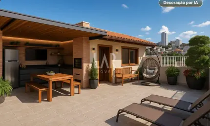 Cobertura à venda, 3 quartos, 1 suíte, 1 vaga, Sagrada Família - Belo Horizonte/MG