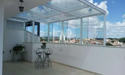 Cobertura à venda, 3 quartos, 1 suíte, 1 vaga, Planalto - Belo Horizonte/MG