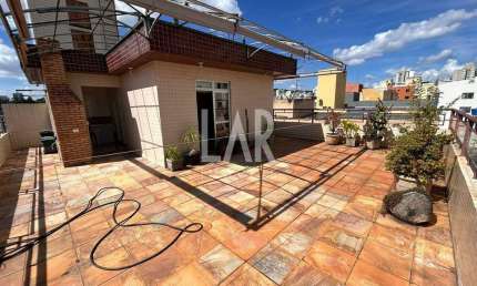 Cobertura à venda, 5 quartos, 4 suítes, 4 vagas, Castelo - Belo Horizonte/MG